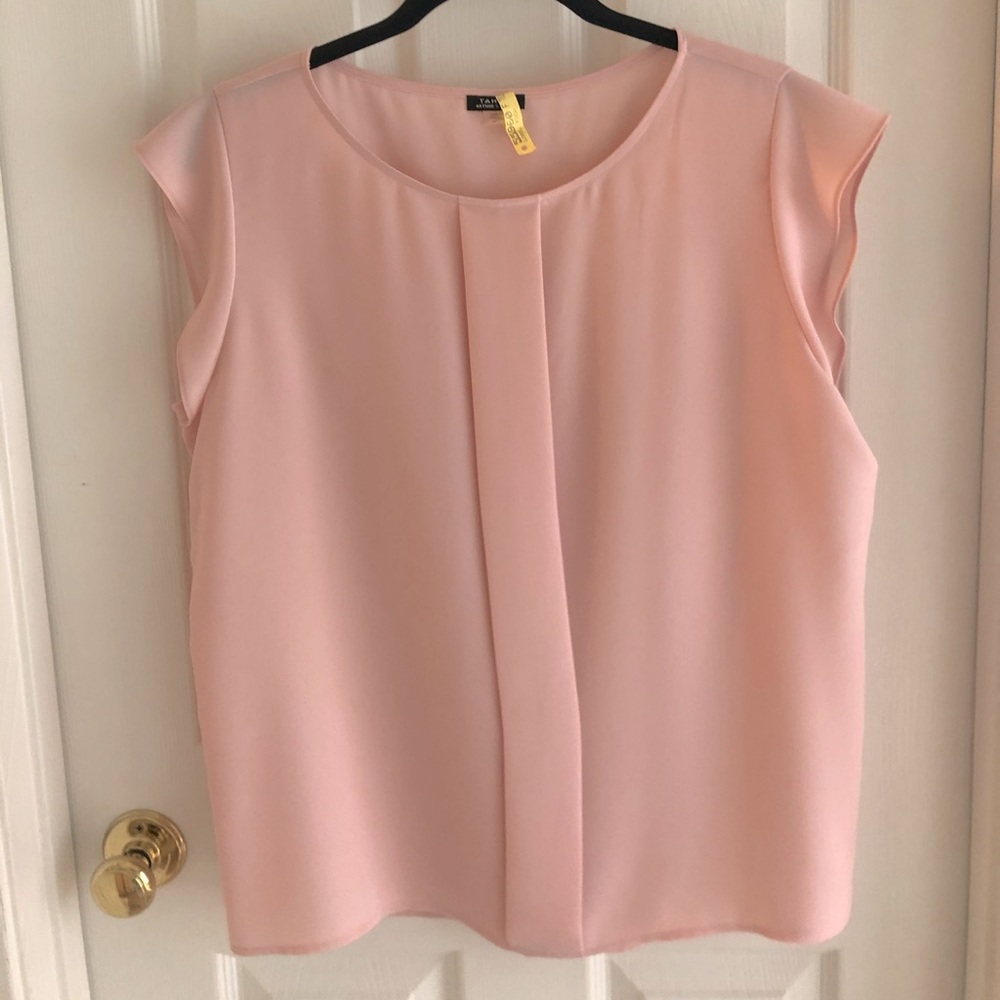 Tahari silk shirt